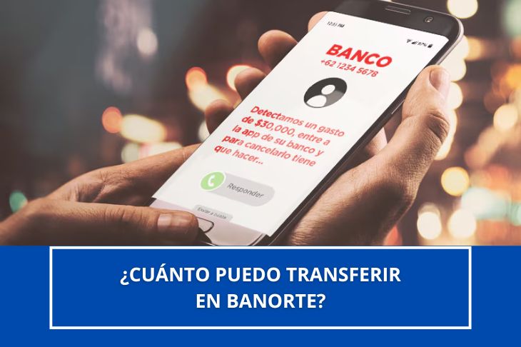 cuanto puedo transferir en Banorte